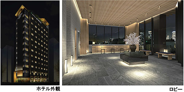 「日本の美しさを重ねる」をテーマに、最上階にロビー・日本庭園を備えた　「ホテル八重の翠東京」が2020年4月30日（木）　八重洲・八丁堀エリアにOPEN！