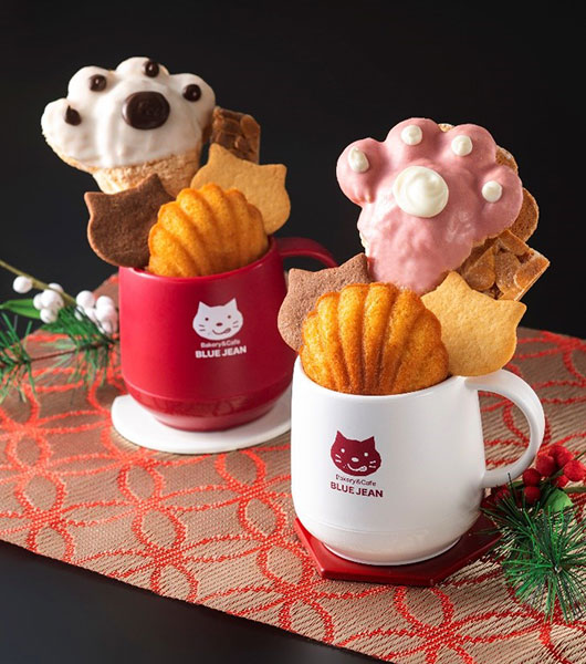 お正月限定！2020年最初のいろねこセットを手土産に ペアでそろえたい「新春いろねこ紅白マグ」 2019年12月30日（月）より大阪新阪急ホテルにて販売