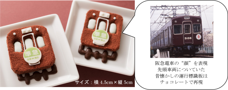 大阪駅周辺地域の開発に伴い 梅田を盛り上げるべく 春の新作 阪急電車スイーツが登場 株式会社阪急阪神ホテルズのプレスリリース