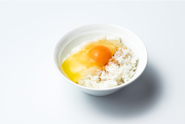 北坂養鶏場の卵かけご飯