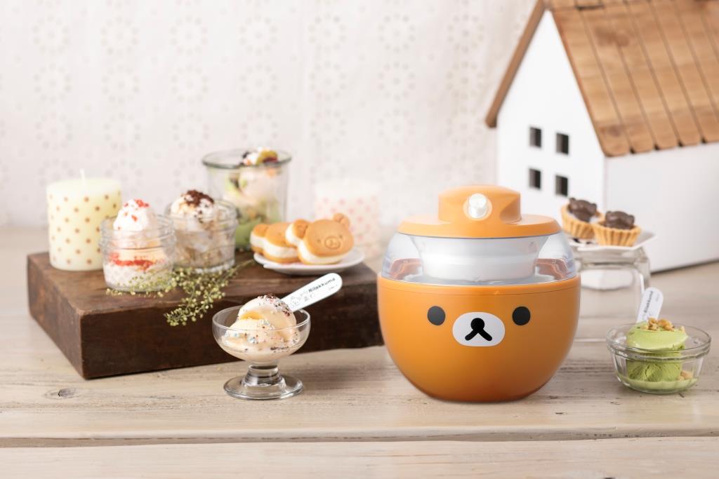 ギフトにも最適 お家で簡単 自家製アイスクリーム 大好評コンパクトサイズの アイスクリームメーカー と アイスクリームスプーン リラックマとのコラボシリーズで新登場 貝印株式会社のプレスリリース