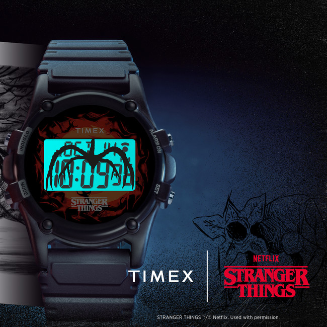 腕時計ブランド『TIMEX(タイメックス)』は、Netflixの人気ドラマ 