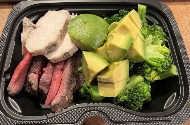 ▲ある日の昼食 ▲ある日の昼食