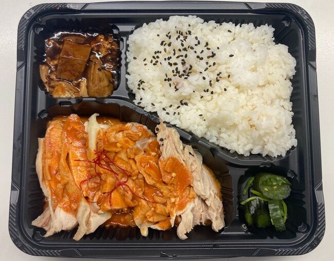 ▲ある日の昼食 ▲ある日の昼食