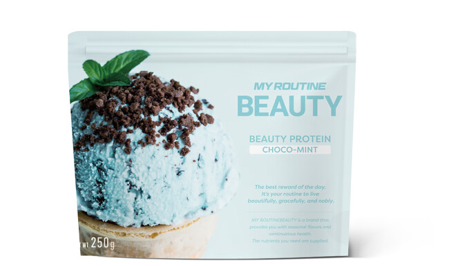 マイルーティーン BEAUTY チョコミント風味 250g マイルーティーン BEAUTY チョコミント風味 250g