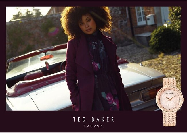 TED BAKER LONDON (テッドベーカーロンドン) が文字盤に施された上品で