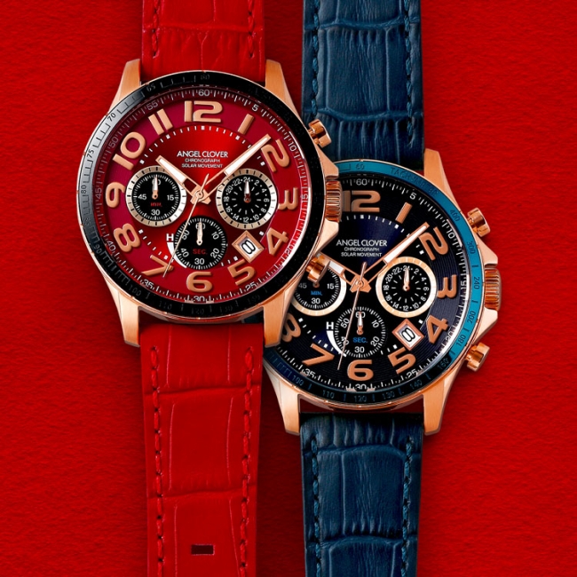腕時計ブランド「エンジェルクローバー」から、初のソーラー時計が、9