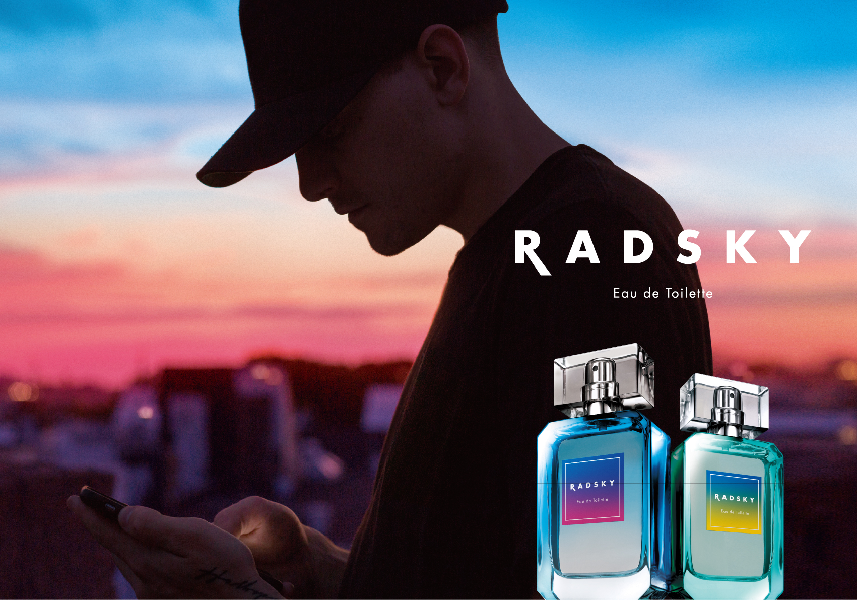 日本の香水メーカーが手掛けた 男性ビギナー向け香水 ラッドスカイ 発売 株式会社ウエニ貿易のプレスリリース