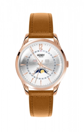 英国の腕時計ブランド「ヘンリーロンドン」、月の満ち欠けを表示する「ムーンフェイズ」機能搭載モデルが好調につき、6型を追加発売！｜株式会社ウエニ