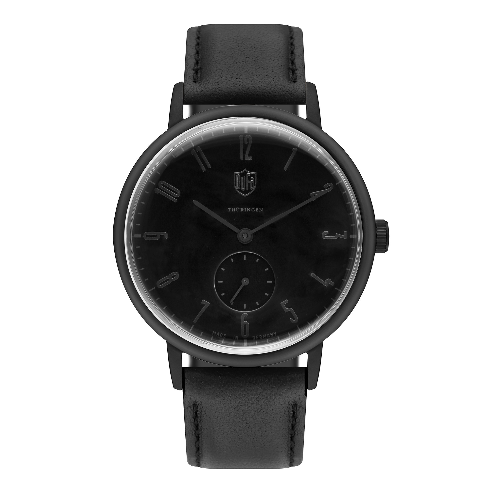 ドイツの腕時計ブランド『ドゥッファ（DUFA）』の人気シリーズ「グロピウス」から、『TiCTAC』系列限定の“オールブラック”モデルを発売