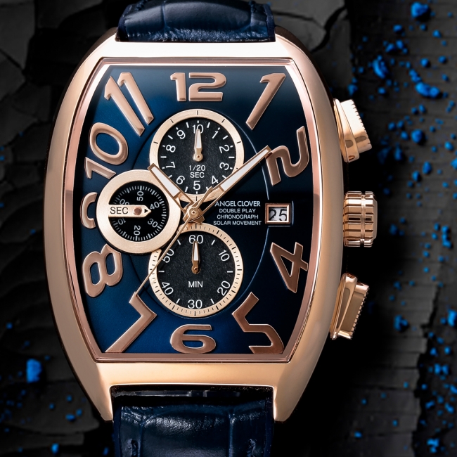 腕時計ブランド エンジェルクローバー から 欠品続きだった トノー型ソーラー時計 がピンクゴールド ケースになって新登場 株式会社ウエニ貿易のプレスリリース