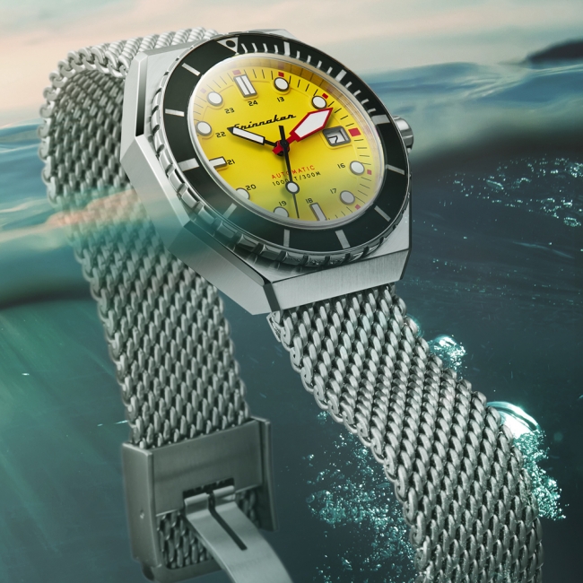 イタリア発の腕時計 『スピニカー（SPINNAKER）』が、1970年代の 