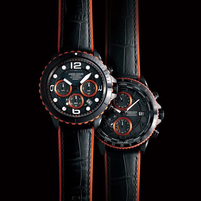 腕時計ブランド「エンジェルクローバー」が、トレンドのオールブラック