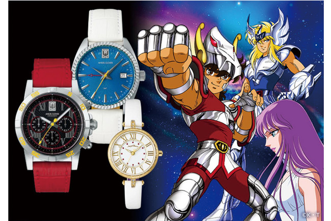 君は小宇宙を感じたことがあるか 腕時計ブランド エンジェルクローバー エンジェルハート が 聖闘士星矢 コラボ モデルを3キャラクター同時発売 株式会社ウエニ貿易のプレスリリース