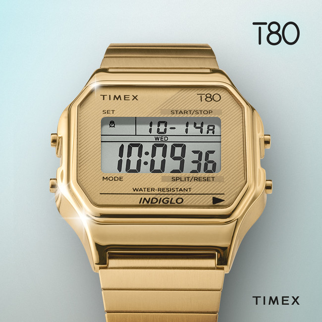 米国の腕時計ブランド「タイメックス」が、 80年代デザインが特徴の 
