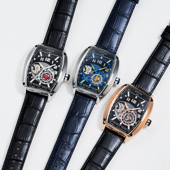 日本製自動巻ムーブメントを搭載した2万円台のトノー型機械式時計を「SONNE×HAORI PRODUCED」から発売！ |  株式会社ウエニ貿易のプレスリリース - albano-agency-azores.com