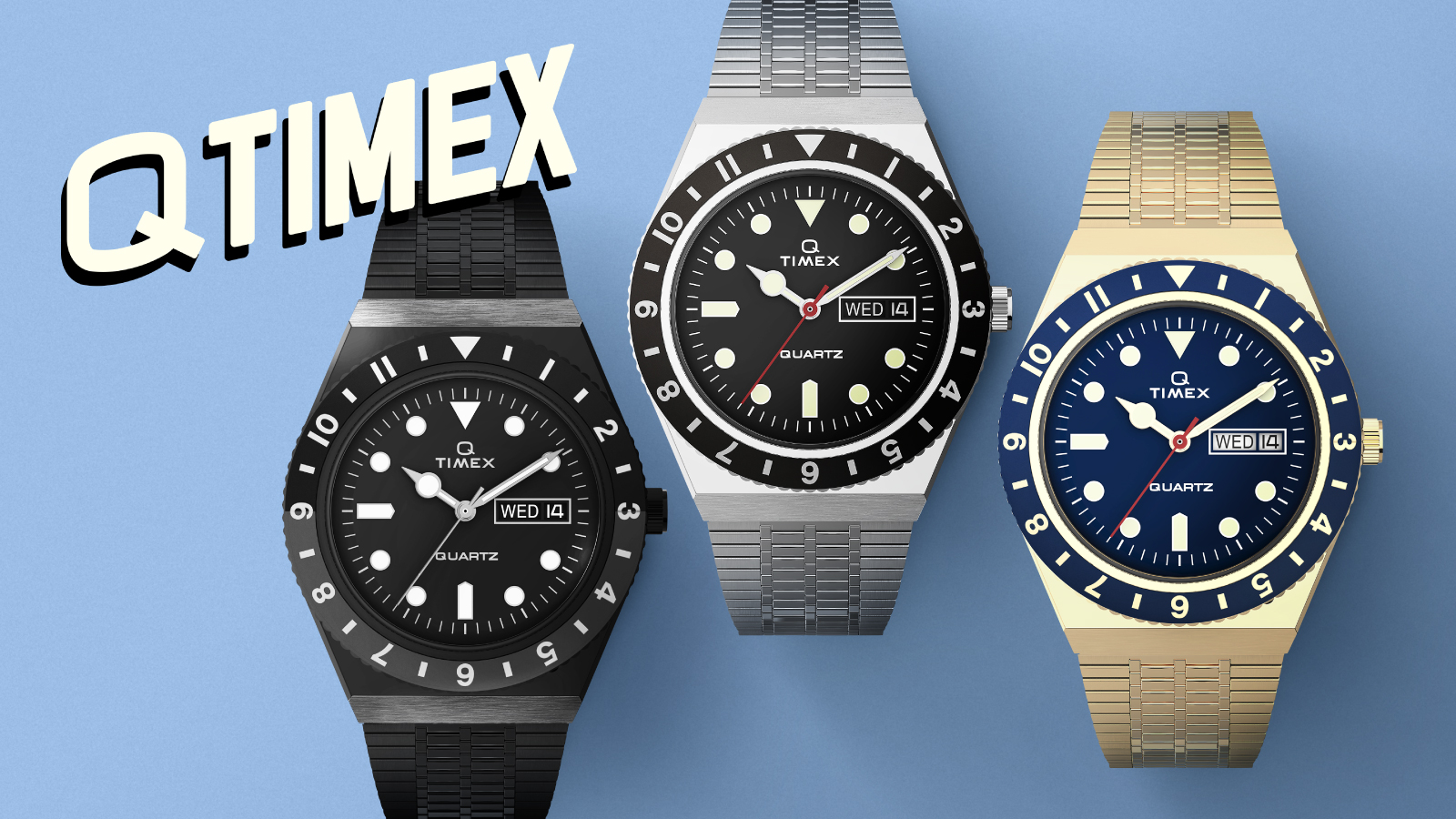 30 分で完売の大人気シリーズ『Q TIMEX』に新色登場 ‼》米国の腕時計