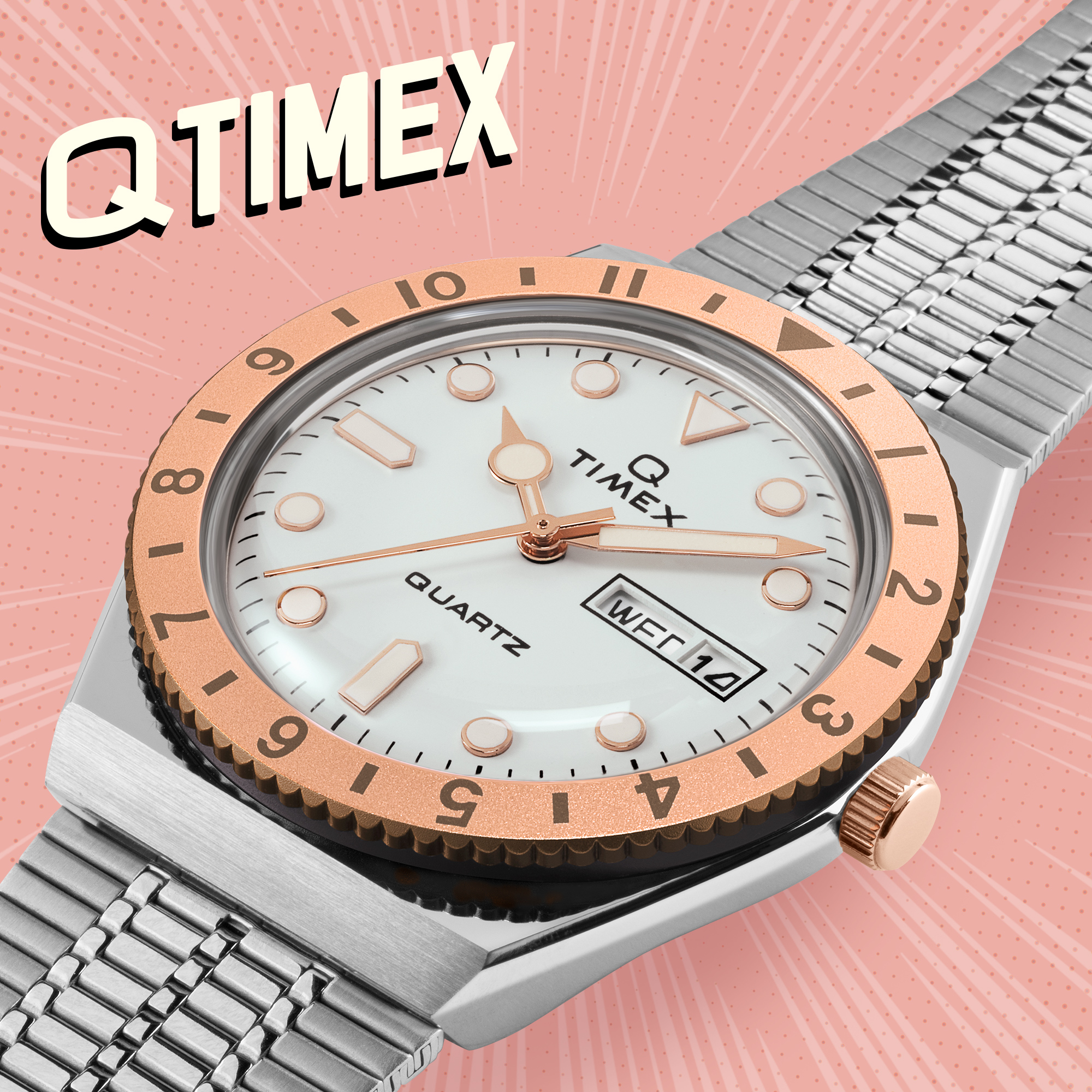 TIMEX》Q TIMEX TW2U95700 クォーツ ユニセックス - 腕時計、アクセサリー