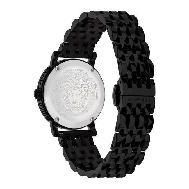 ヴェルサーチェ（VERSACE）から、グレカ模様を大胆にあしらったアイコニックな新作時計『グレカ グラス』が6月17日(木)に発売