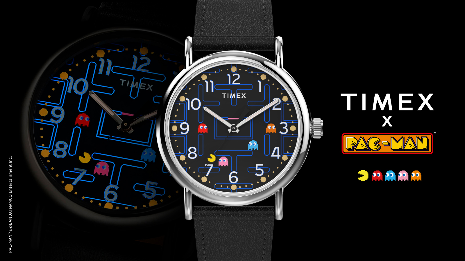 腕時計ブランドタイメックスが、『 Weekender × Pac-Man(パックマン 
