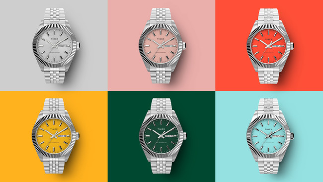 米国の腕時計ブランド「タイメックス」がWaterbury Legacy6種を10月8日