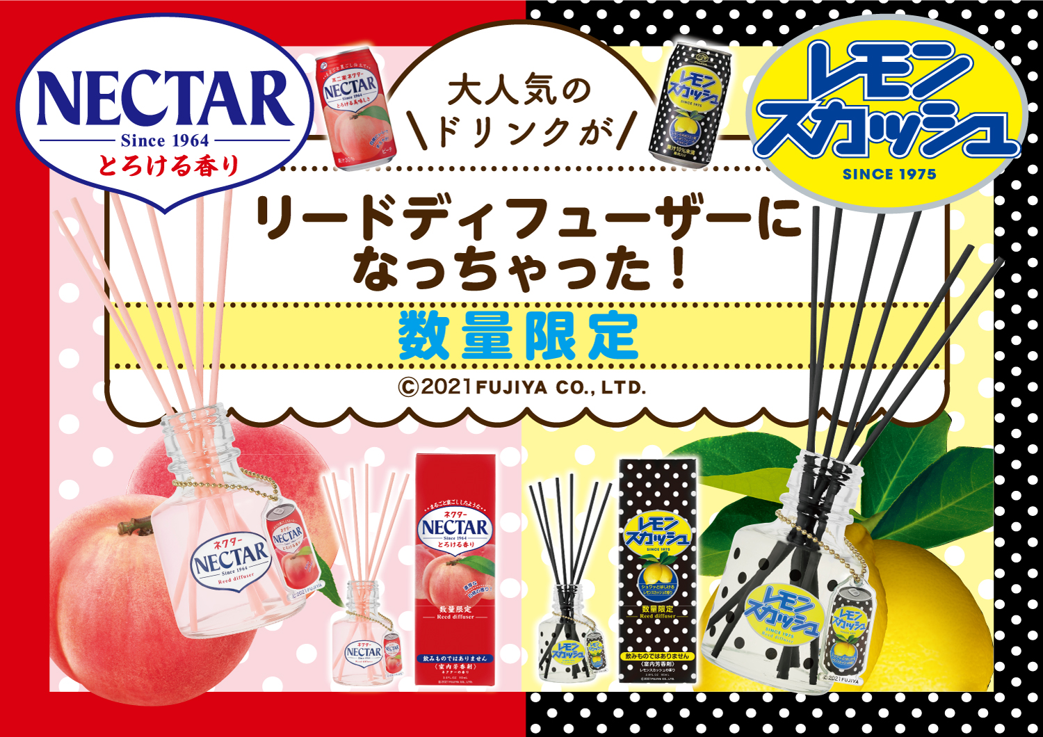 大好評につき、ロングセラー商品コラボシリーズ第二弾！「ネクターの