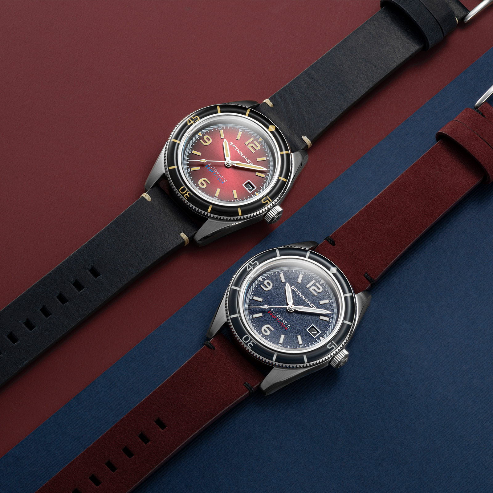 イタリア発の腕時計 『スピニカー（SPINNAKER）』から、ダイヤルの緻密な加工でヴィンテージ デザインを表現した「フルース（FLEUSS)」が3月18日(金)に発売。｜株式会社ウエニ貿易のプレスリリース