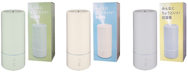 毎日の暮らしにちょうどいい加湿器「Beauwell みんなにちょうどいい