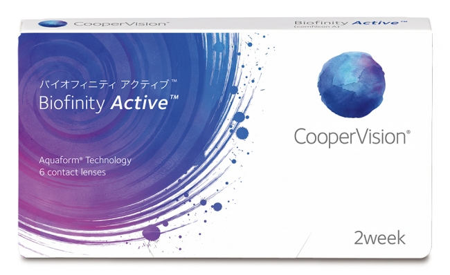 瞳を酷使する現代のコンタクトレンズユーザーへ開発されたデジタルライフサポート2week レンズ バイオフィニティ アクティブ 新登場 クーパービジョン ジャパン株式会社のプレスリリース