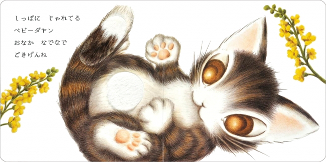 猫のダヤンにさわれる絵本が新登場 ホンモノそっくりの素材つきファーストブック さわってダヤン 株式会社 学研ホールディングスのプレスリリース