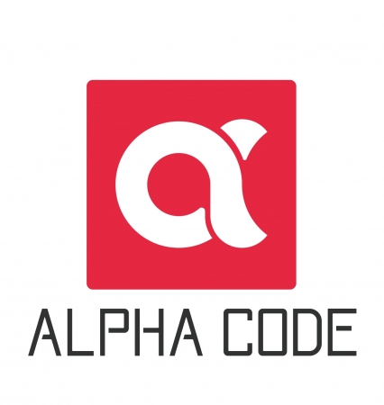 ▲株式会社アルファコードのロゴ