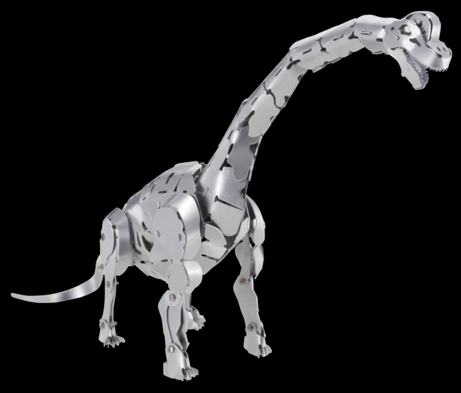 なんと全長43cm！ ブラキオサウルスの特大金属フィギュアが作れる