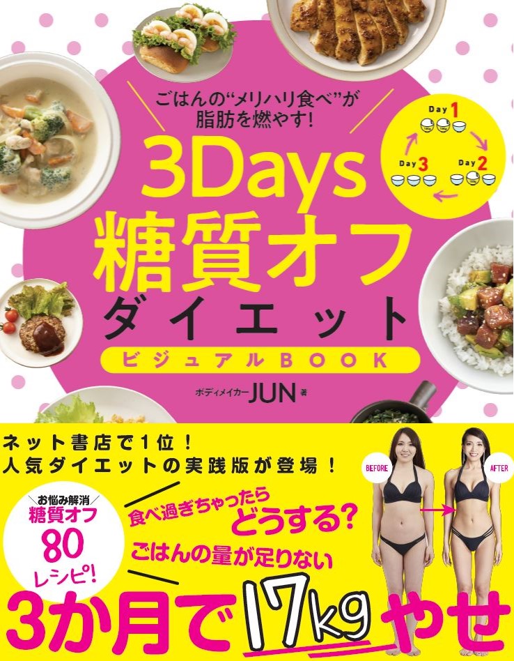 今は無理なく 食べて やせる時代 著者も17 やせた話題のダイエット法 ３ｄａｙｓ糖質オフダイエット レシピ満載のビジュアルｂｏｏｋ 株式会社 学研ホールディングスのプレスリリース