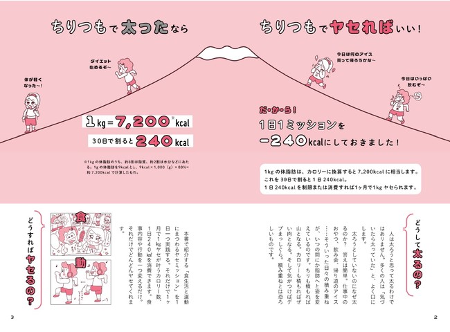 ちりも積もれば脂肪は消える！1日1ミッション行うだけでやせる、ちり