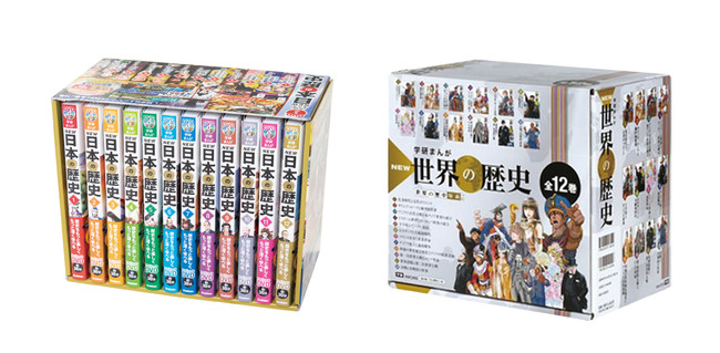 シリーズ累計300万部突破！学研まんが「DVD付NEW日本の歴史」×「NEW 