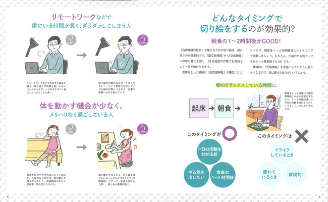 切り絵が「自律神経の乱れ」の解消に効果がある理由。「切り絵」は特にこんな人におすすめ! 切り絵が「自律神経の乱れ」の解消に効果がある理由。「切り絵」は特にこんな人におすすめ!