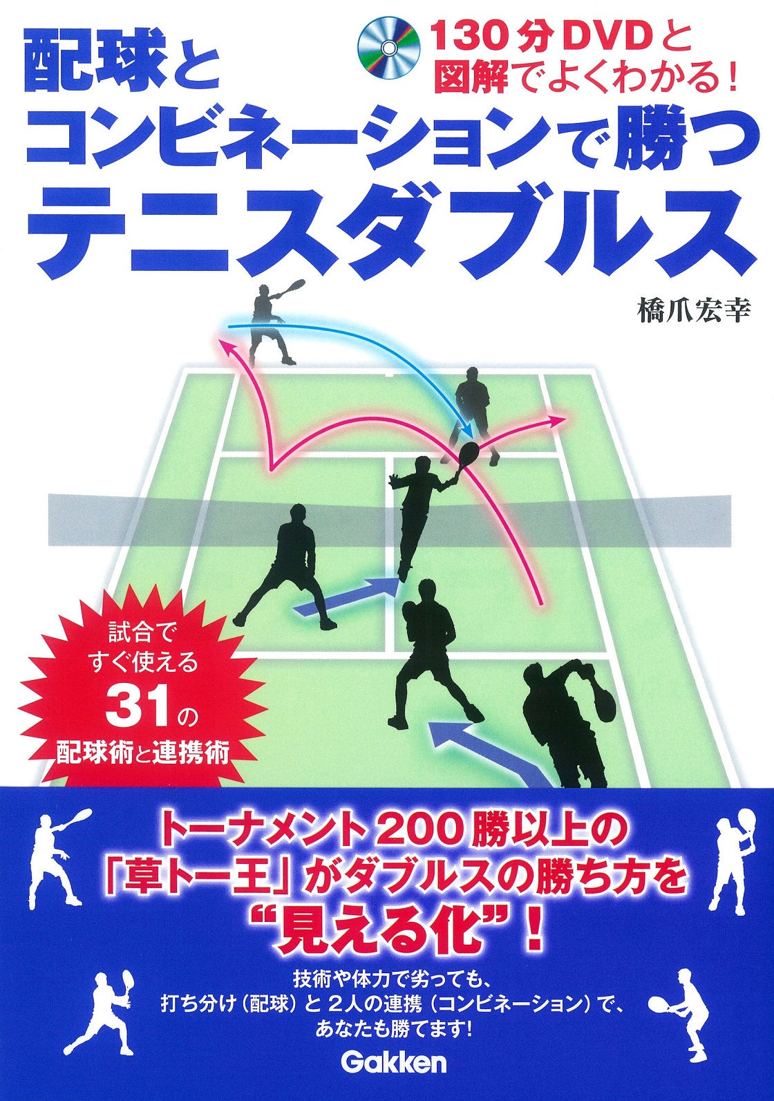 初心者や中高年のテニスプレーヤーにこそオススメ ショットの威力や体力で負けても試合で勝てる ダブルスの勝ち方 を教えます 株式会社 学研ホールディングスのプレスリリース