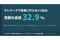 テレワークで「容易に行えない」1位は「気軽な会話」32.9％、「業務の進捗の把握」13.2％の約2.5倍─分析レポートを公開
