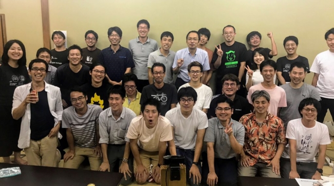 2018年8月31日、京都事務所で初開催した「Geeks Who Drink」の様子