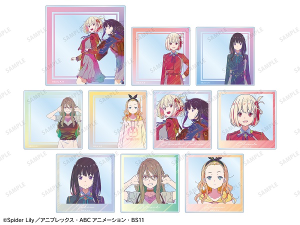 トレーディング Ani-Art clear lebel アクリルカード