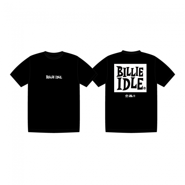 BILLIE IDLE® × TOWER RECORDS T-shirts (Black)