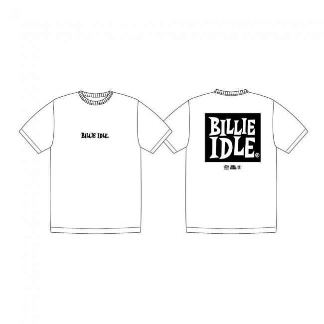 BILLIE IDLE® × TOWER RECORDS T-shirts (White) 