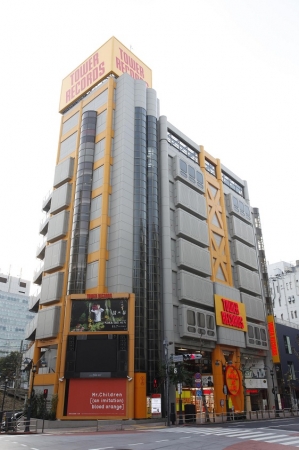 タワーレコード渋谷店（撮影2012年11月）