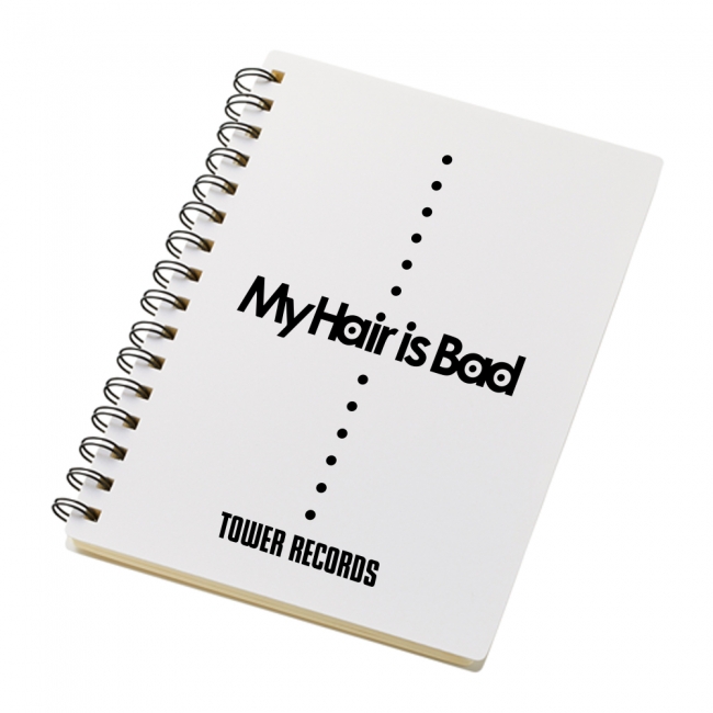 My Hair is Bad × TOWER RECORDS リングノート ホワイト