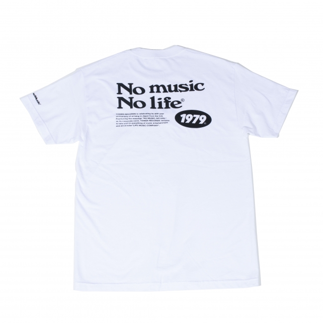 Youth Loser × WEARTHEMUSIC T-SHIRTS（WHITE）BACK