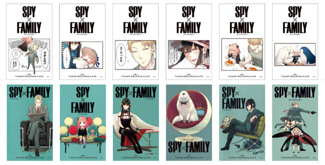 SPY×FAMILY』× TOWER RECORDS CAFE コラボカフェを12月24日から表参道