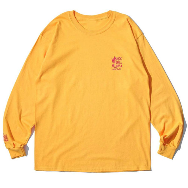 RSC × WTM L／S T-shirt Yellow（FRONT）