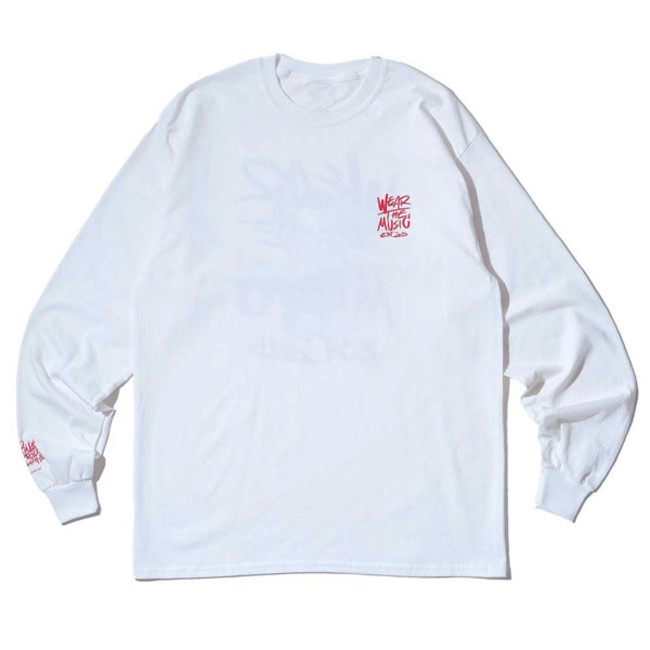 RSC × WTM L／S T-shirt White（FRONT）