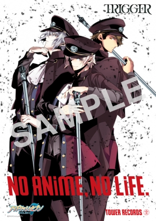 「NO ANiME, NO LiFE. × TRIGGER」スペシャルコラボ・ポスター