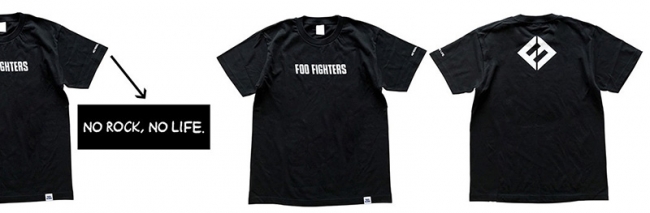 FOO FIGHTERS × TOWER RECORDS Tシャツ　